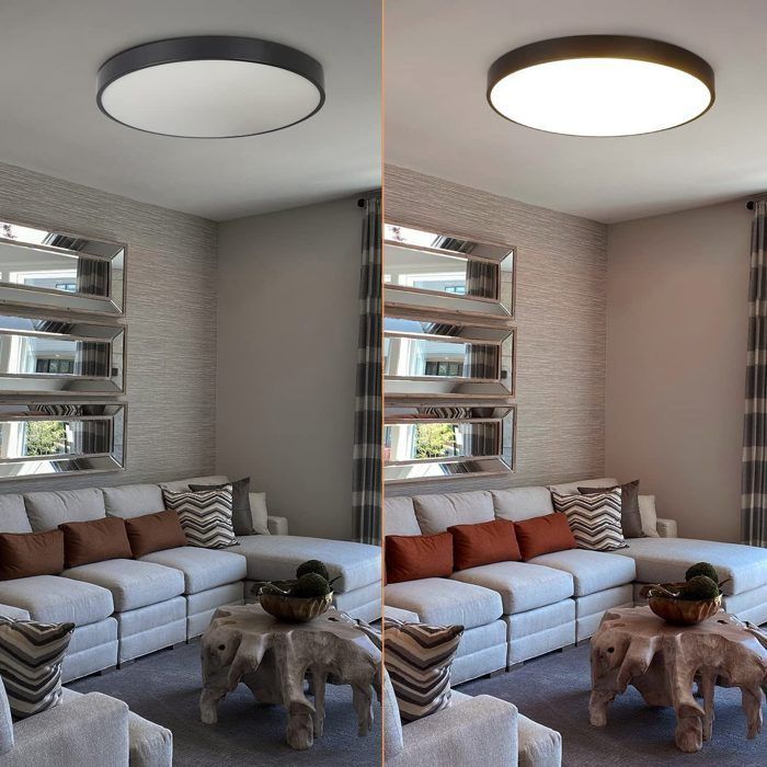 Lámpara de techo LED - NETTLIFE - Lámpara de techo plana LED Nettlife - 17W - 4000K - IP44