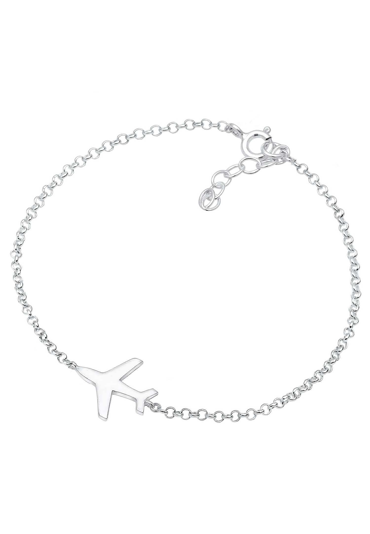 Elli Femmes Avion Voyage Filigrane en Argent Sterling 925