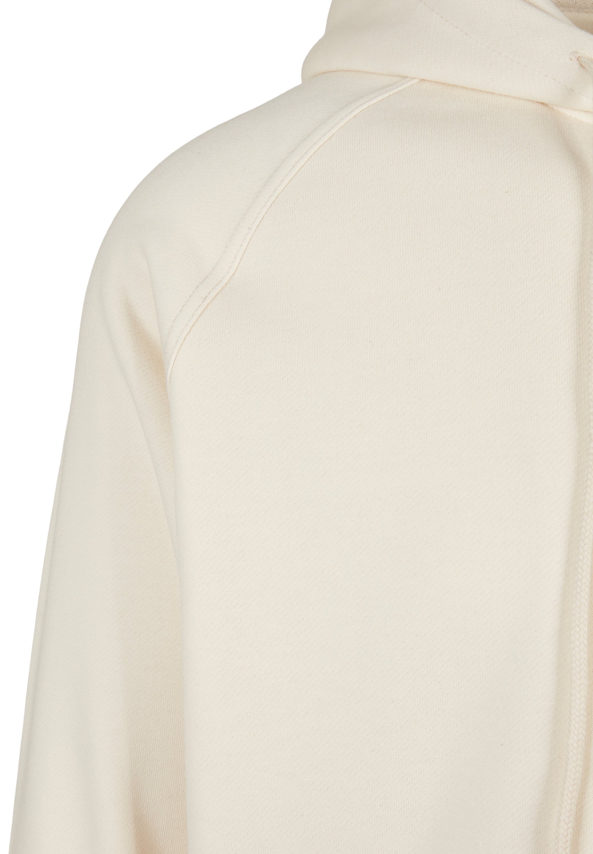 Urban Classics ZIP HOODY sporta krekls ar kapuci - baltā krāsā