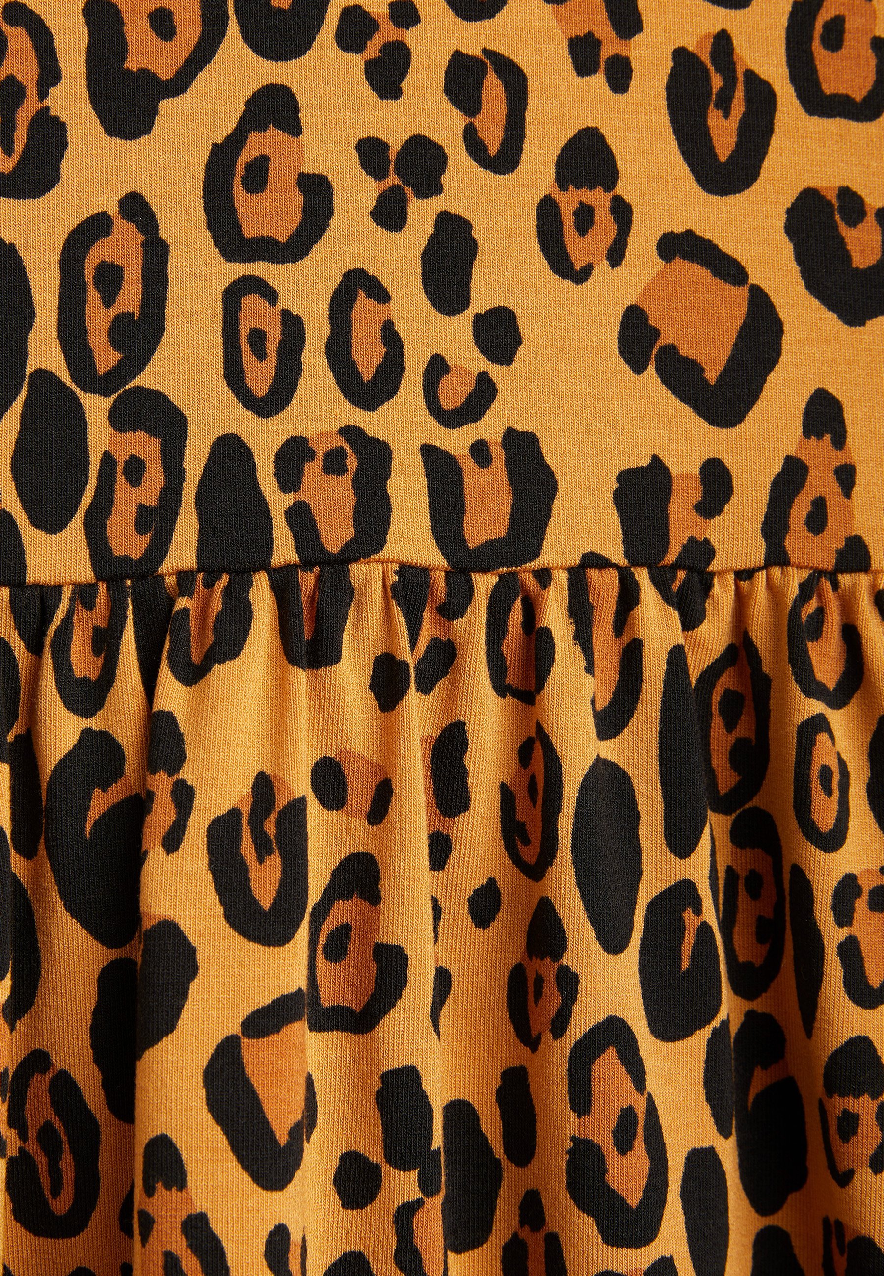 Mini Rodini Basic Leopardenkleid - Jerseykleid - beige