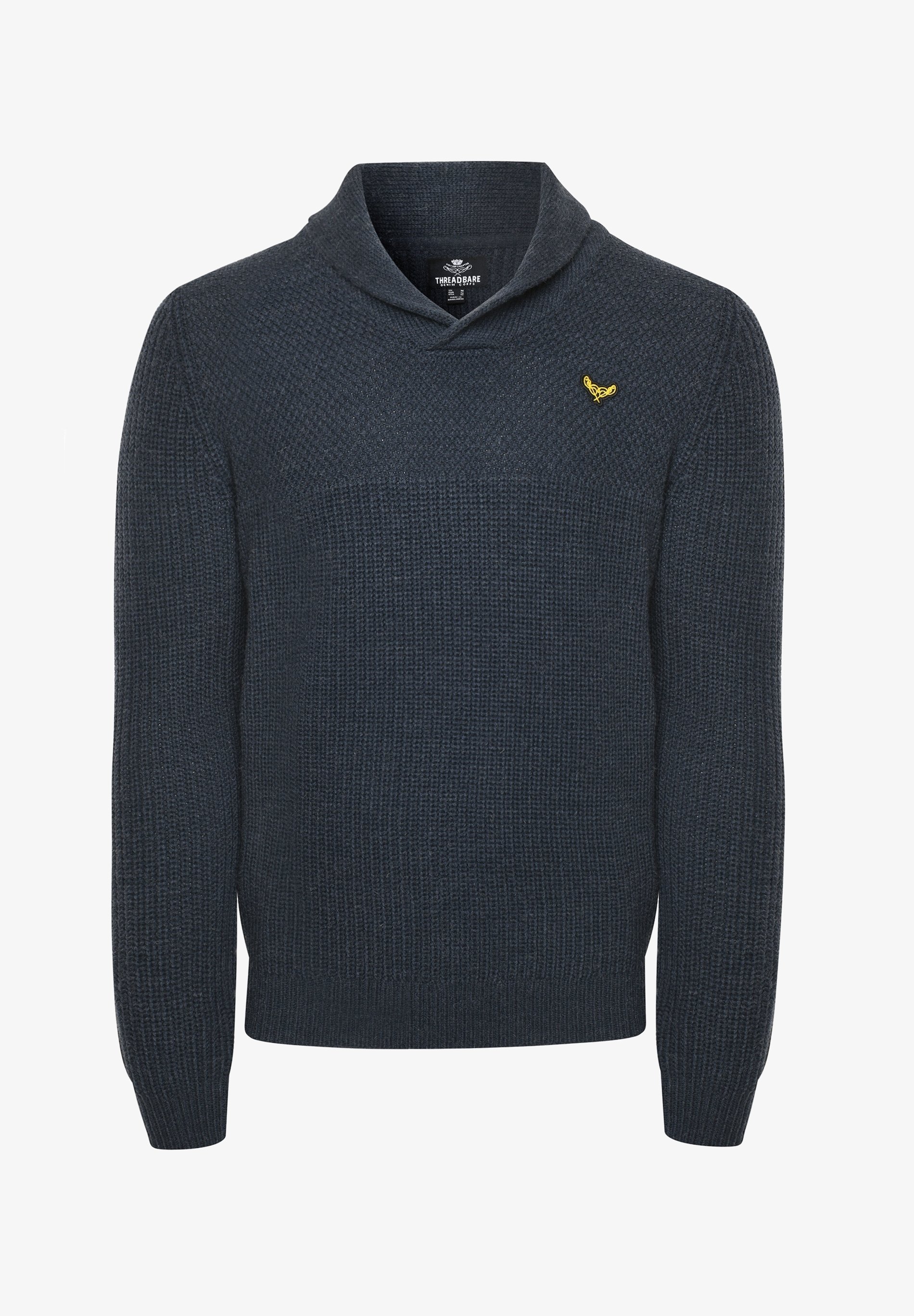 Versleten trui - blauw