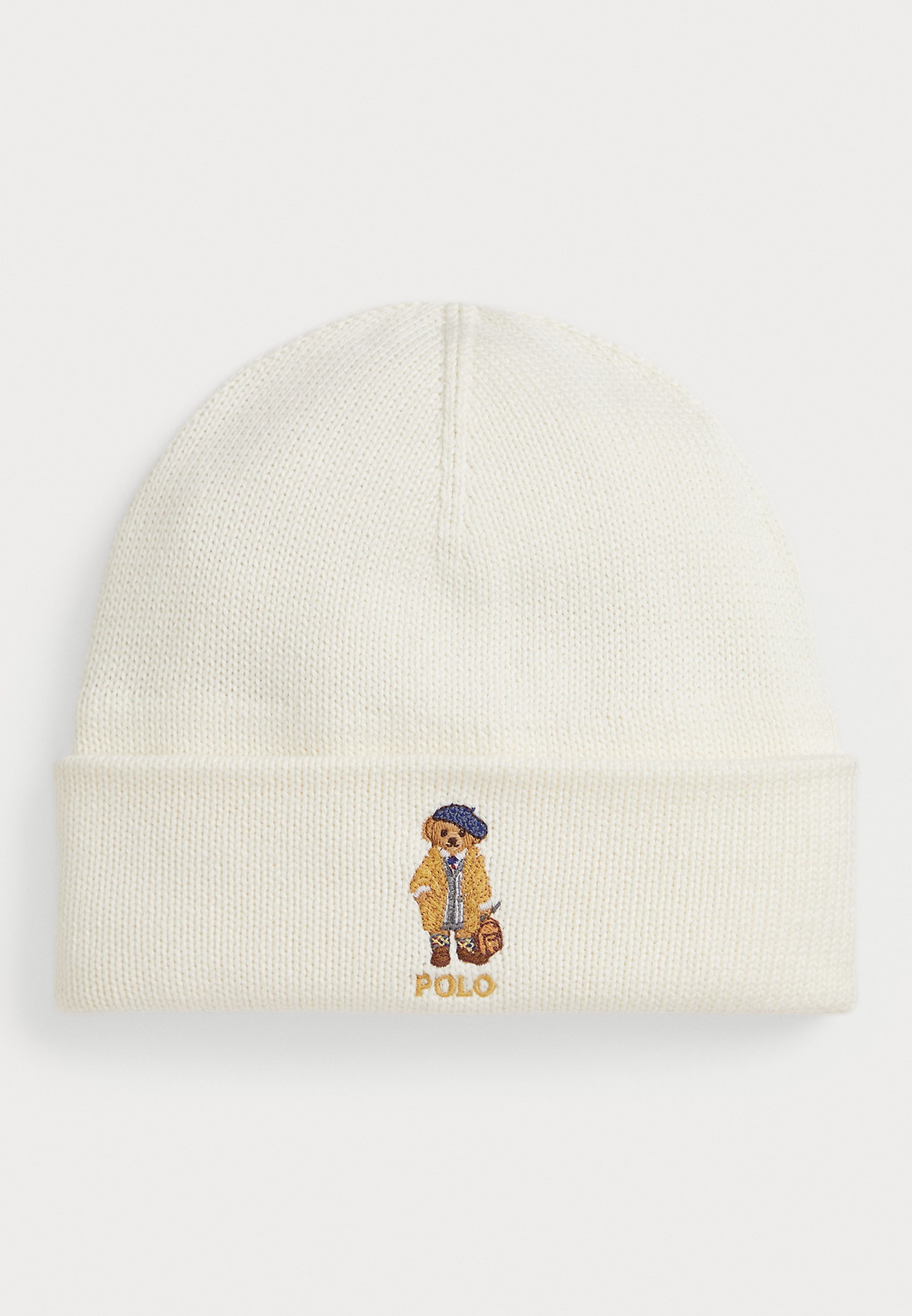 Polo Ralph Lauren POLO BEAR KATOENEN MUTS UNISEX - Beanie - clubhouse cream