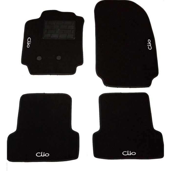 Juego de 4 alfombrillas para CLIO 1998>2009