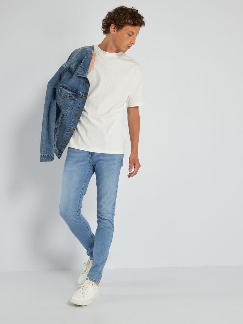 Pantalones vaqueros ajustados - Talla L32 - Azul