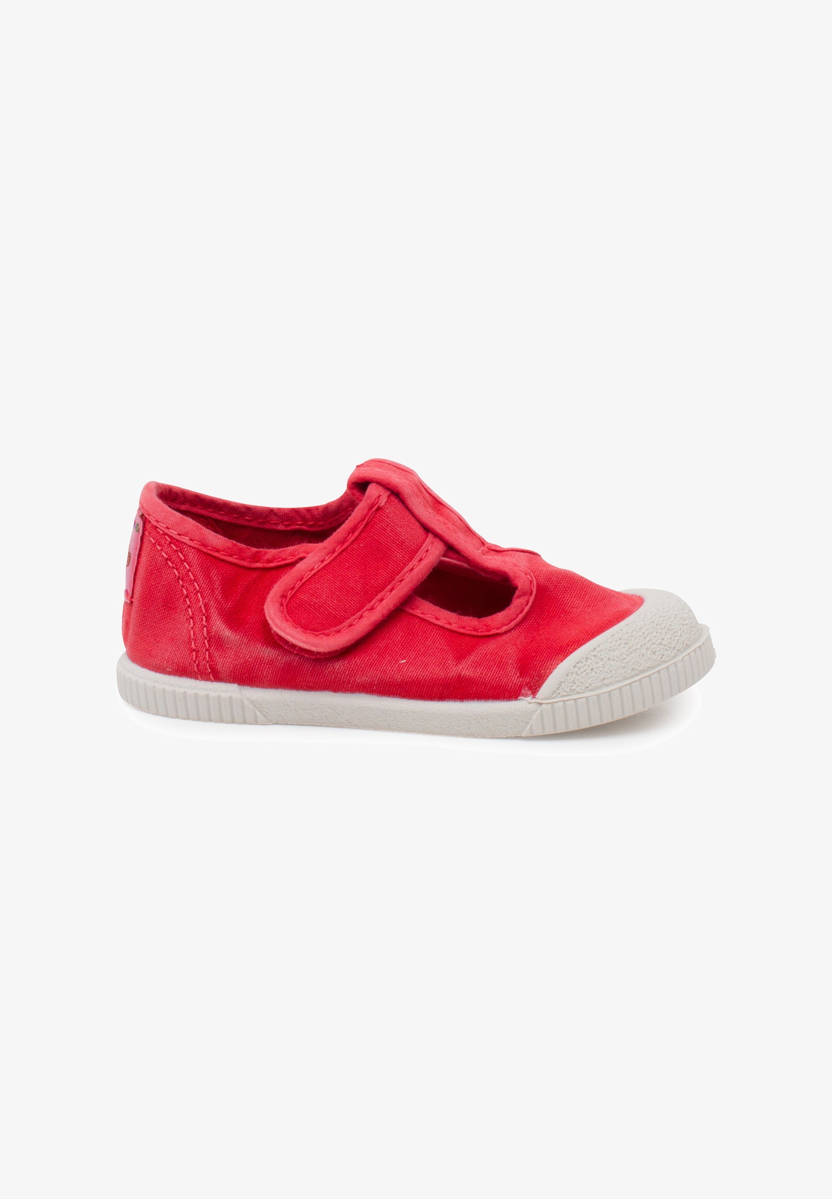 Pisamonas PEPITOS PUNTERA BAREFOOT LAVADA - Scarpine per neonati - rosse