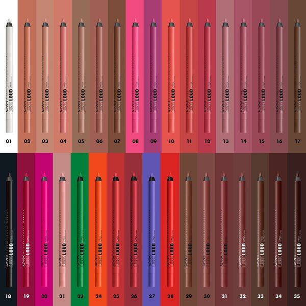 NYX Professional Makeup 29 No Equivalent Loud Lipliner<br>
