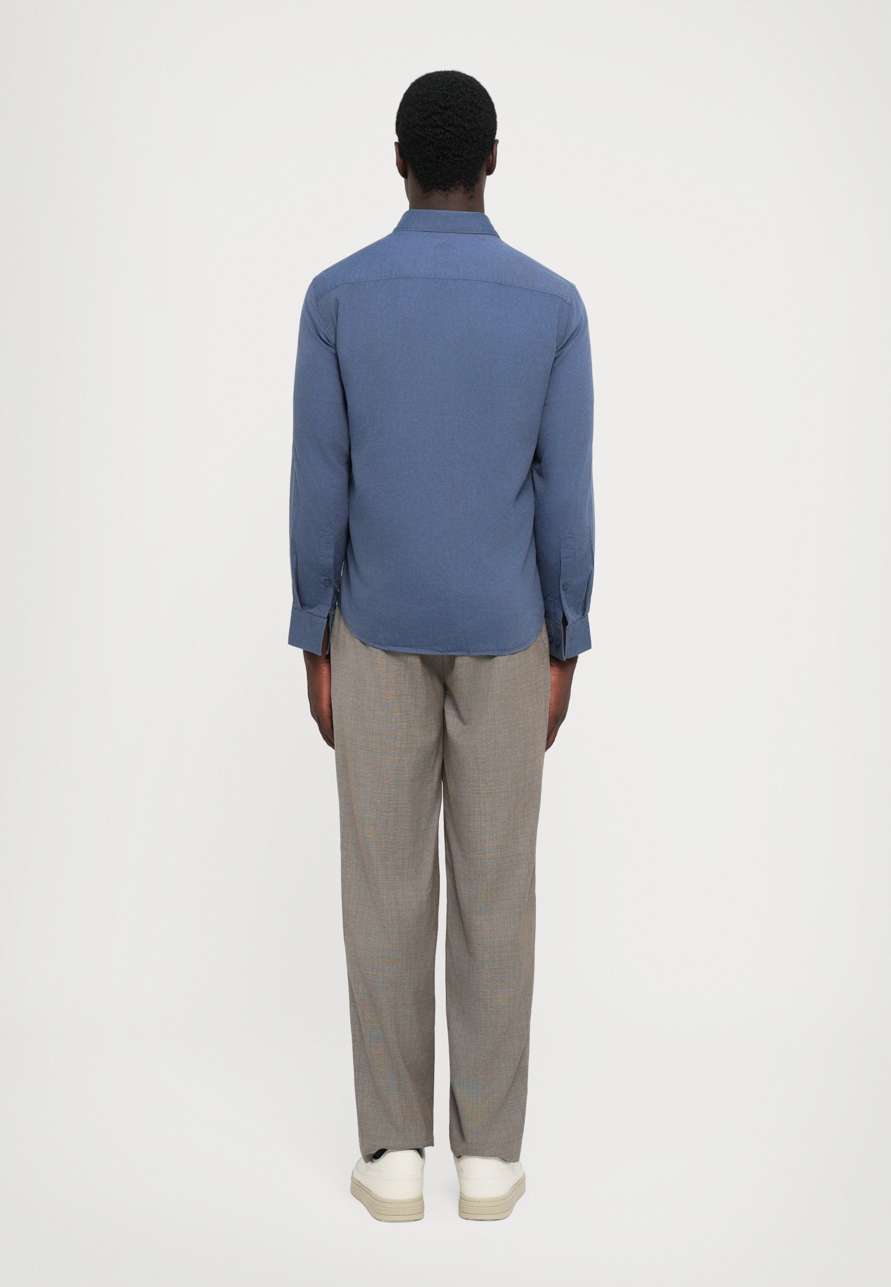 J.LINDEBERG SLIM SHIRT - Overhemd - vintage indigo