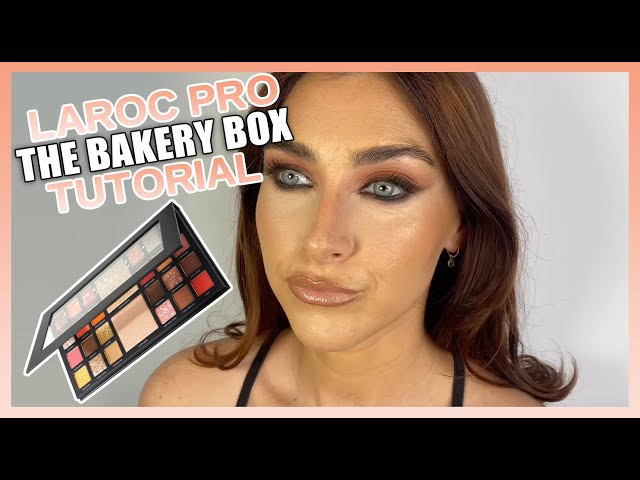 LaRoc Pro The Bakery Box - Paletă de farduri de pleoape cu 26 de culori