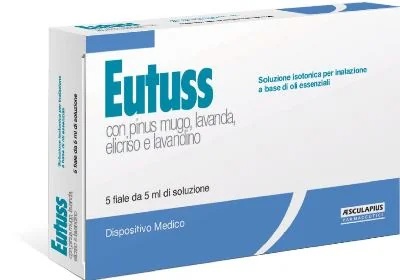 AESCULAPIUS Eutuss isotone oplossing, 5 flesjes van 5 ml