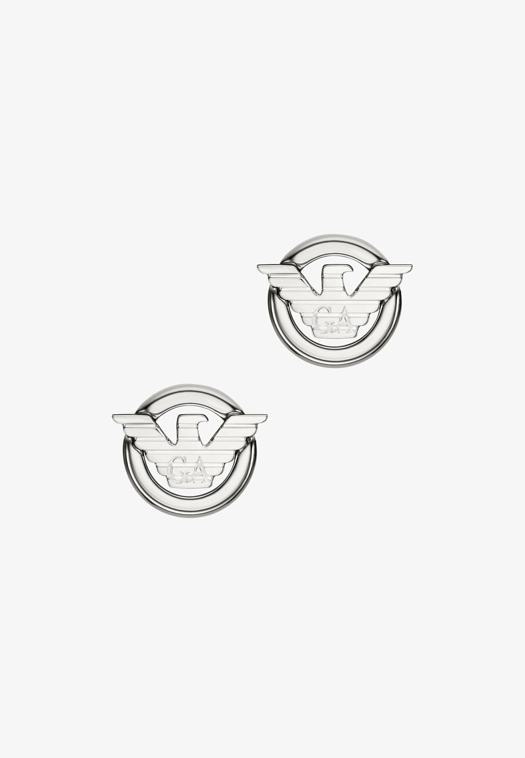 Emporio Armani kõrvarõngad - hõbedased