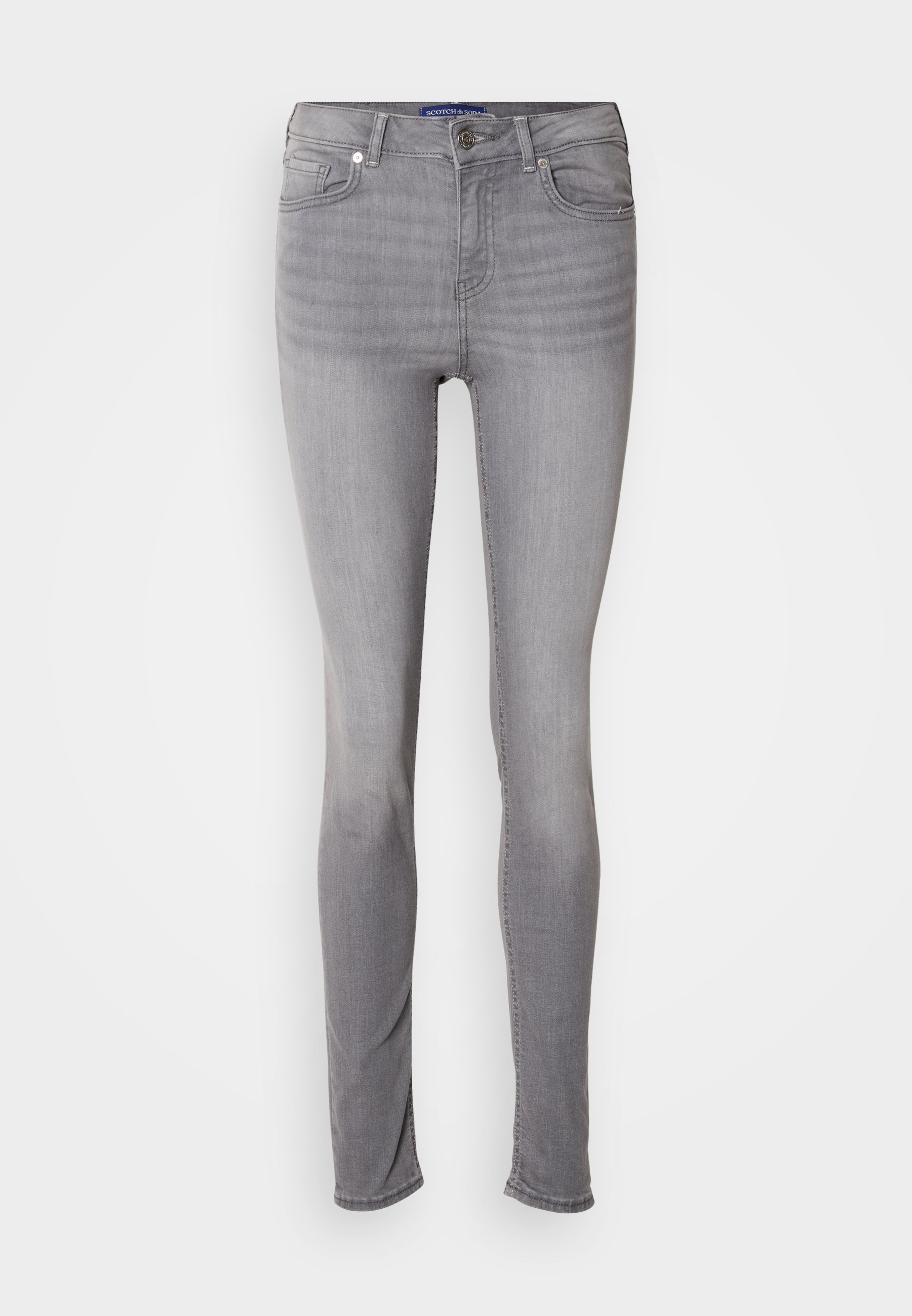 Jean Scotch & Soda CORE BOHEMIENNE taille mi-haute - coupe skinny - racines grises