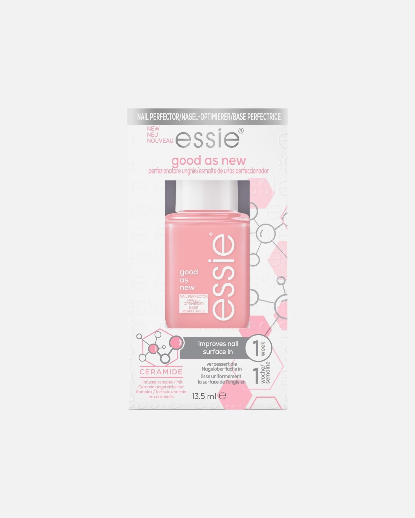 Essie lak na nechty Professional Nail Perfector Care, ako nový - 13,5 ml