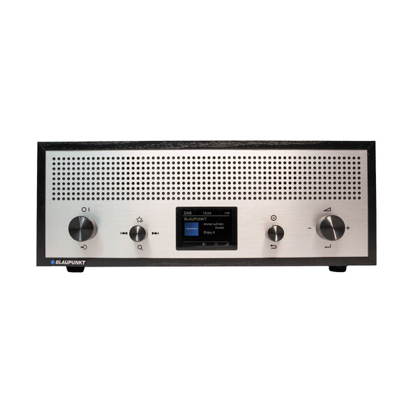 Nostalgische radio Verona met kleurendisplay, zwart