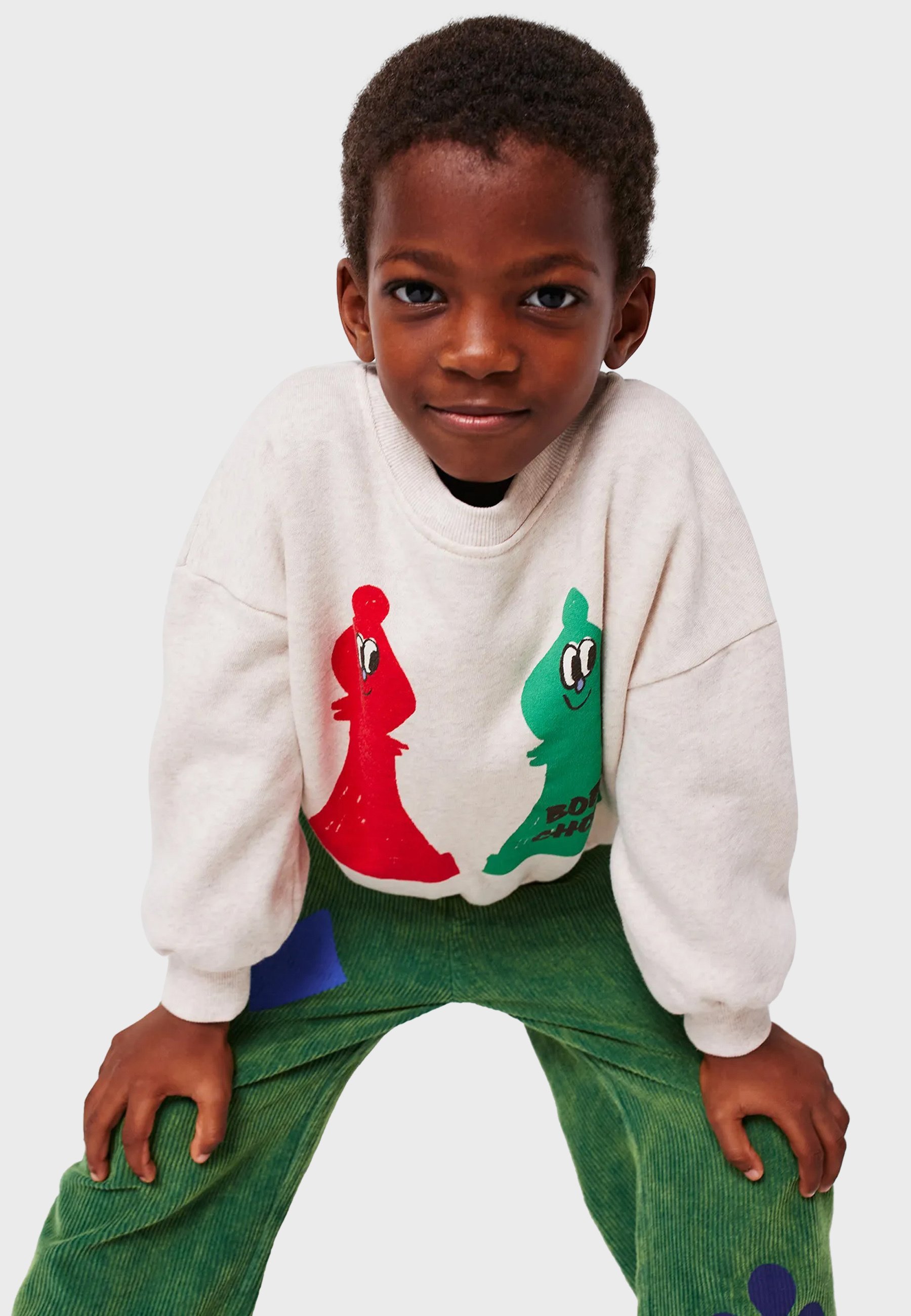 Bobo Choses UNISEXE - Sweat-shirt - blanc cassé