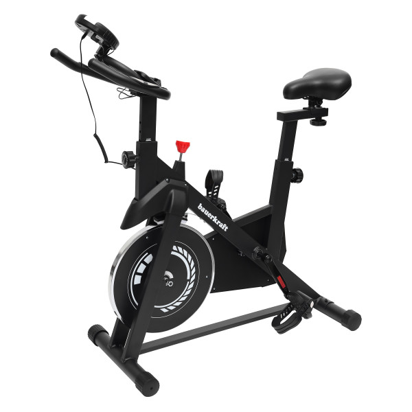 Rower treningowy cardio domowy stacjonarny Bauerkraft koło zamachowe 4kg
