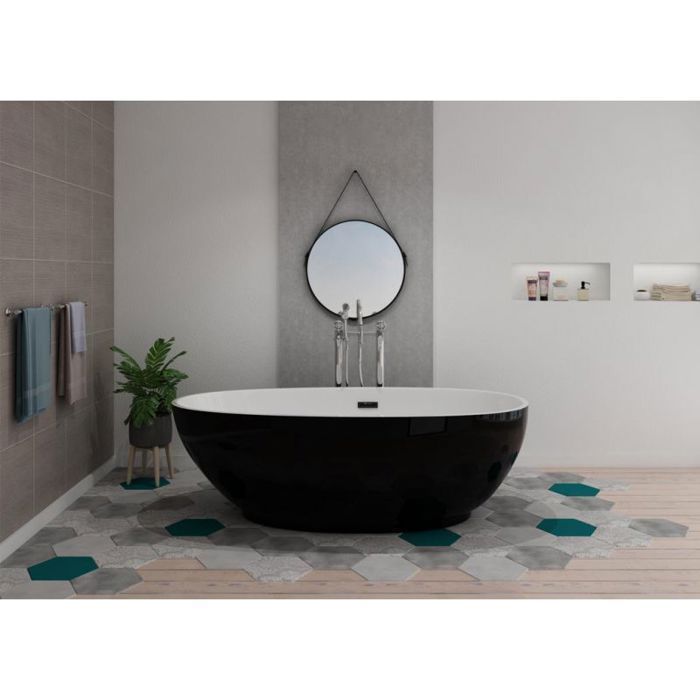 Sangro Black freistehende Badewanne