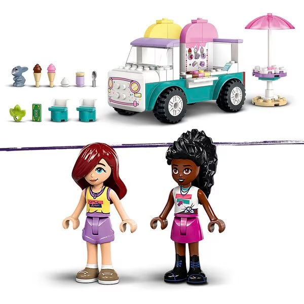 LEGO Friends 42644 Zmrzlinárske auto z mesta Heartlake