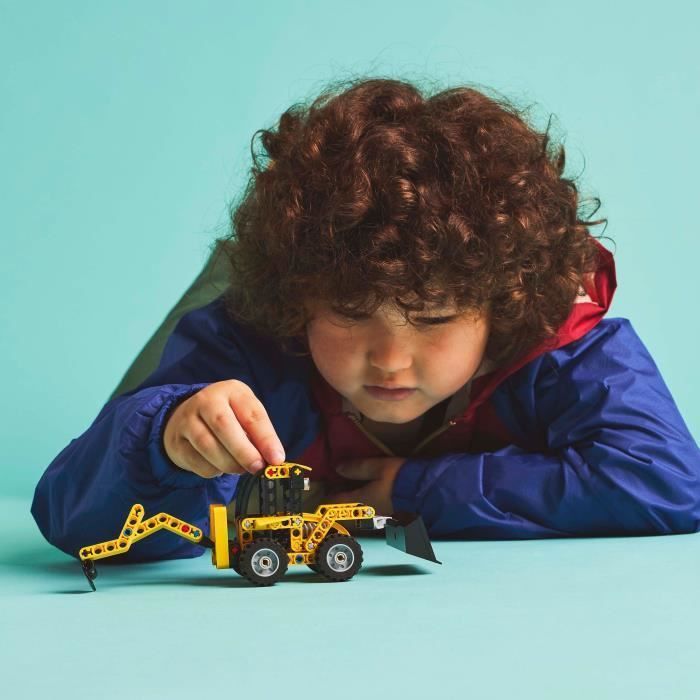LEGO Technic 42197 Kaivurikuormaaja - Rakennussarja ja lahja 7-vuotiaille ja sitä vanhemmille pojille