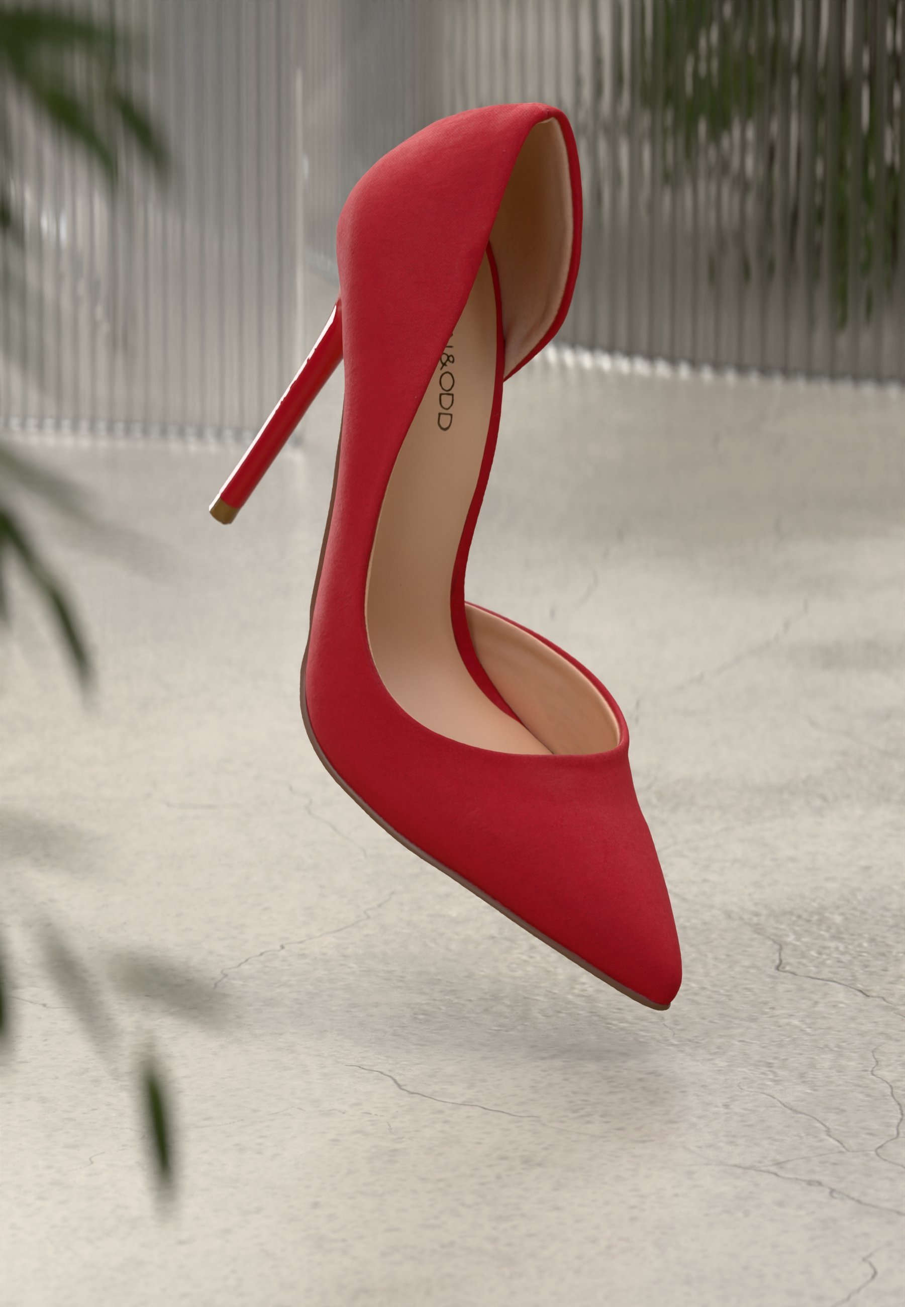 Even&Odd hoge hakken - rood