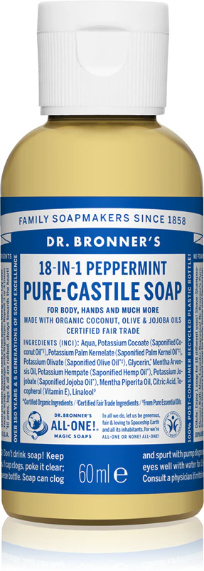 Dr. Bronner's Pepermunt Alleszeep