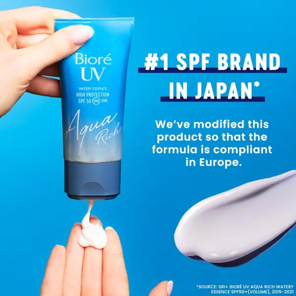 Protector solar Biore UV Aqua Water Essence SPF50 50 ml