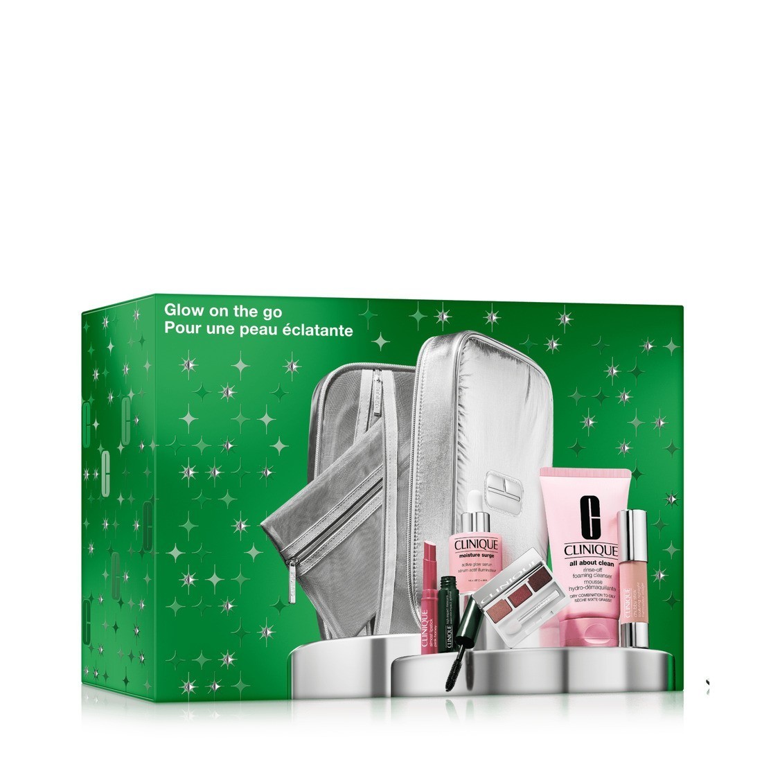 Sada na starostlivosť o tvár Clinique Glow On The Go – 1 kus