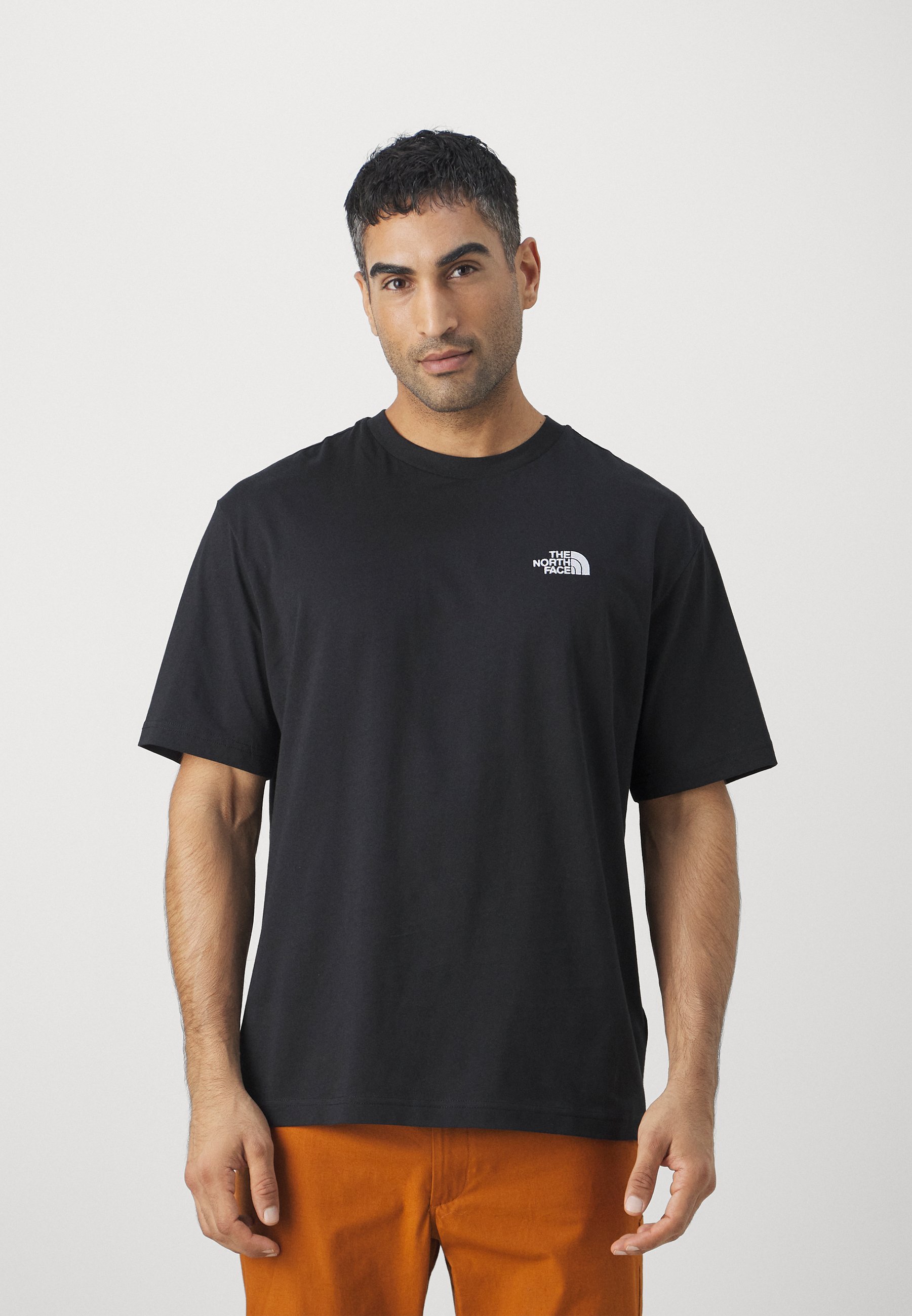 The North Face M SS ESSENTIAL OVERSIZE T-shirt - T-shirt met print - zwart