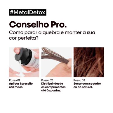 L'Oréal Professionnel Serie Expert Metal Detox Crème Haute Protect Hiuksiin jätettävä, katkeilua ja väriä suojaava voide 100 ml 100 ml