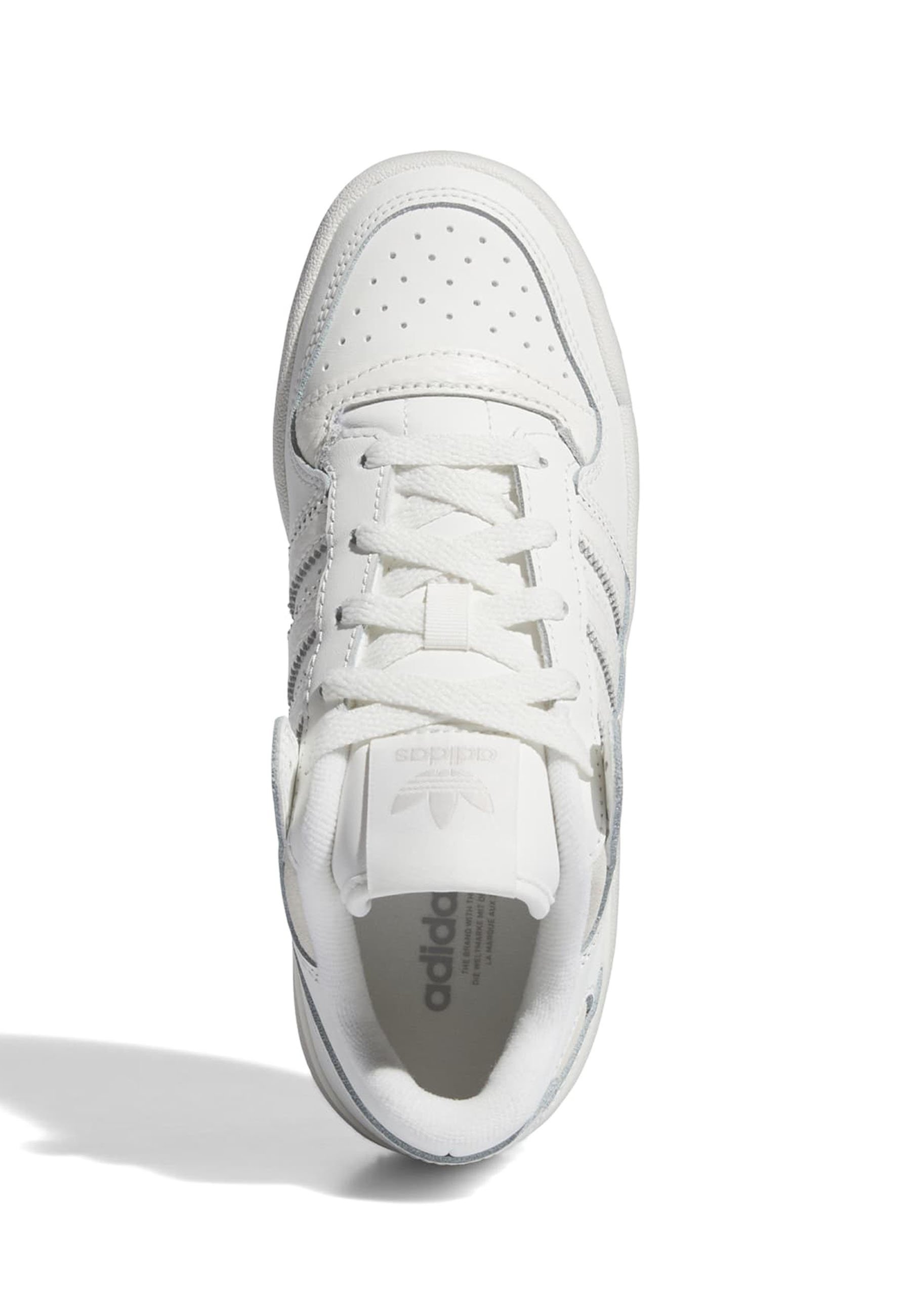 adidas Originals FORUM LOW CLASSIC KIDS - Joggesko - core white/white