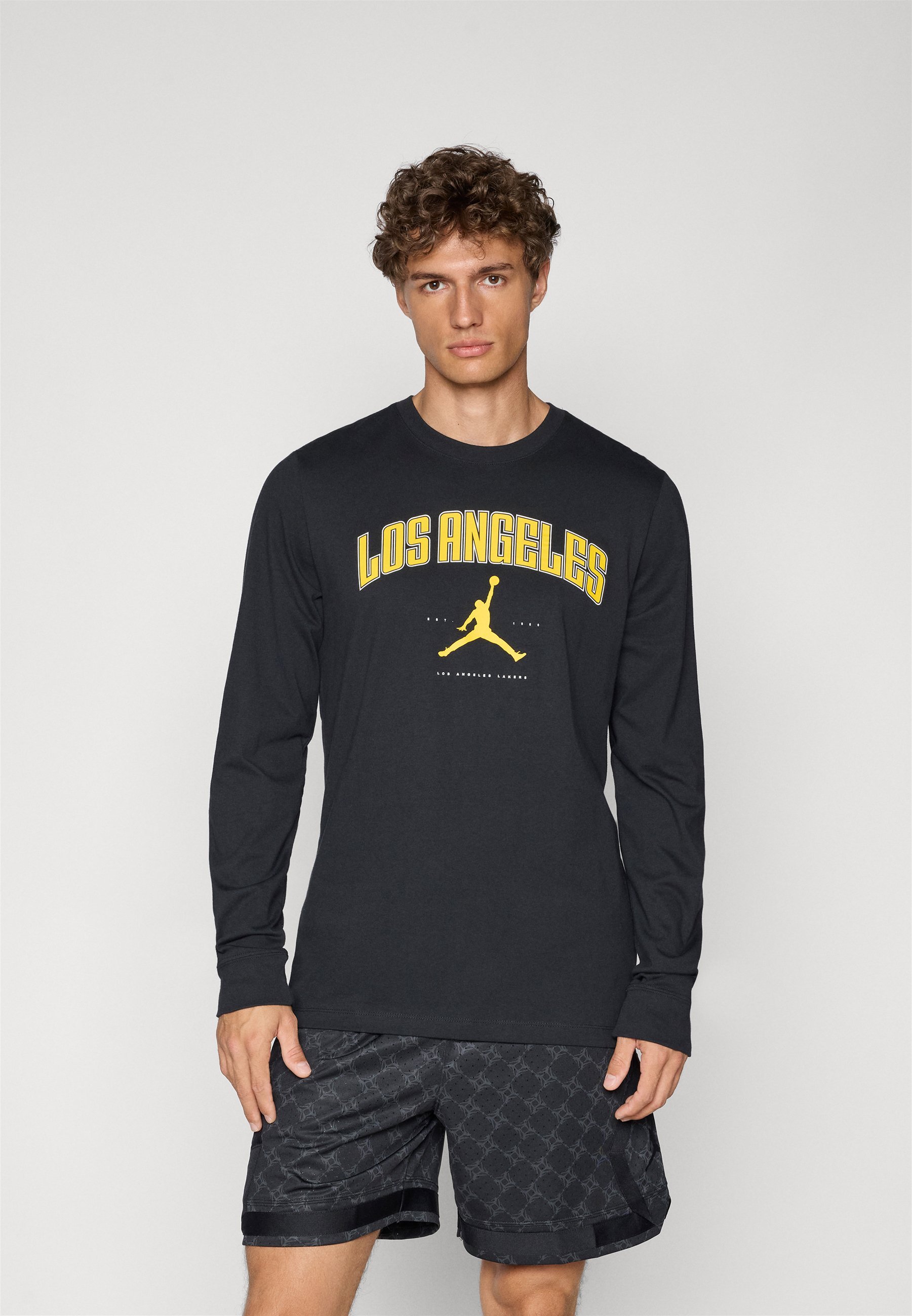 Maglietta Nike Performance LOS ANGELES LAKERS NBA - Abbigliamento da club - nera