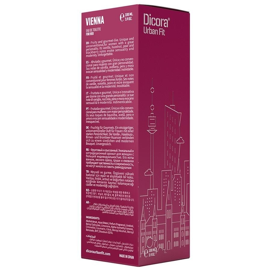 Dicora Urban Fit Viena Eau de Toilette - 100 ml