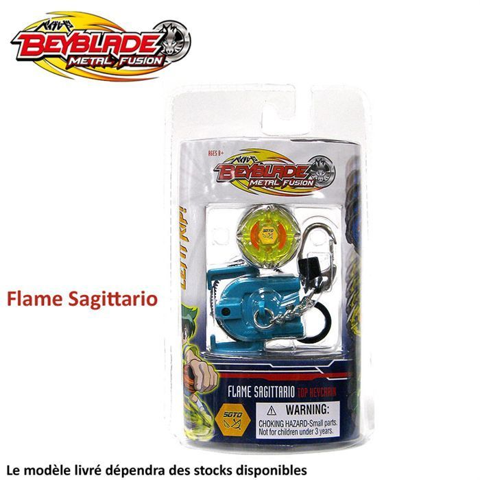 Assortiment Beyblade-tolletjes als sleutelhangers
