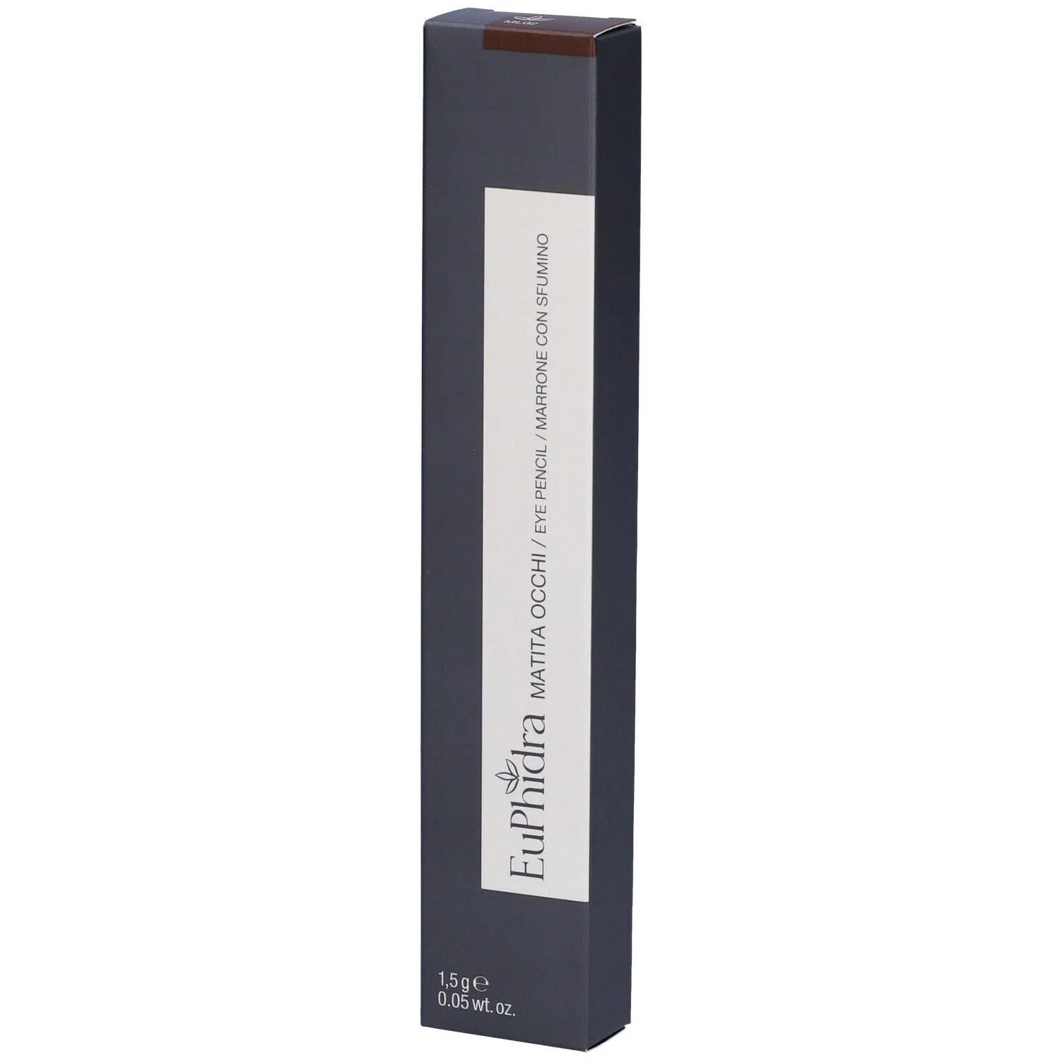 EUPHIDRA Euphidra eyeliner met smudge-applicator ML02 bruin 1,5 g Gemakkelijk aan te brengen