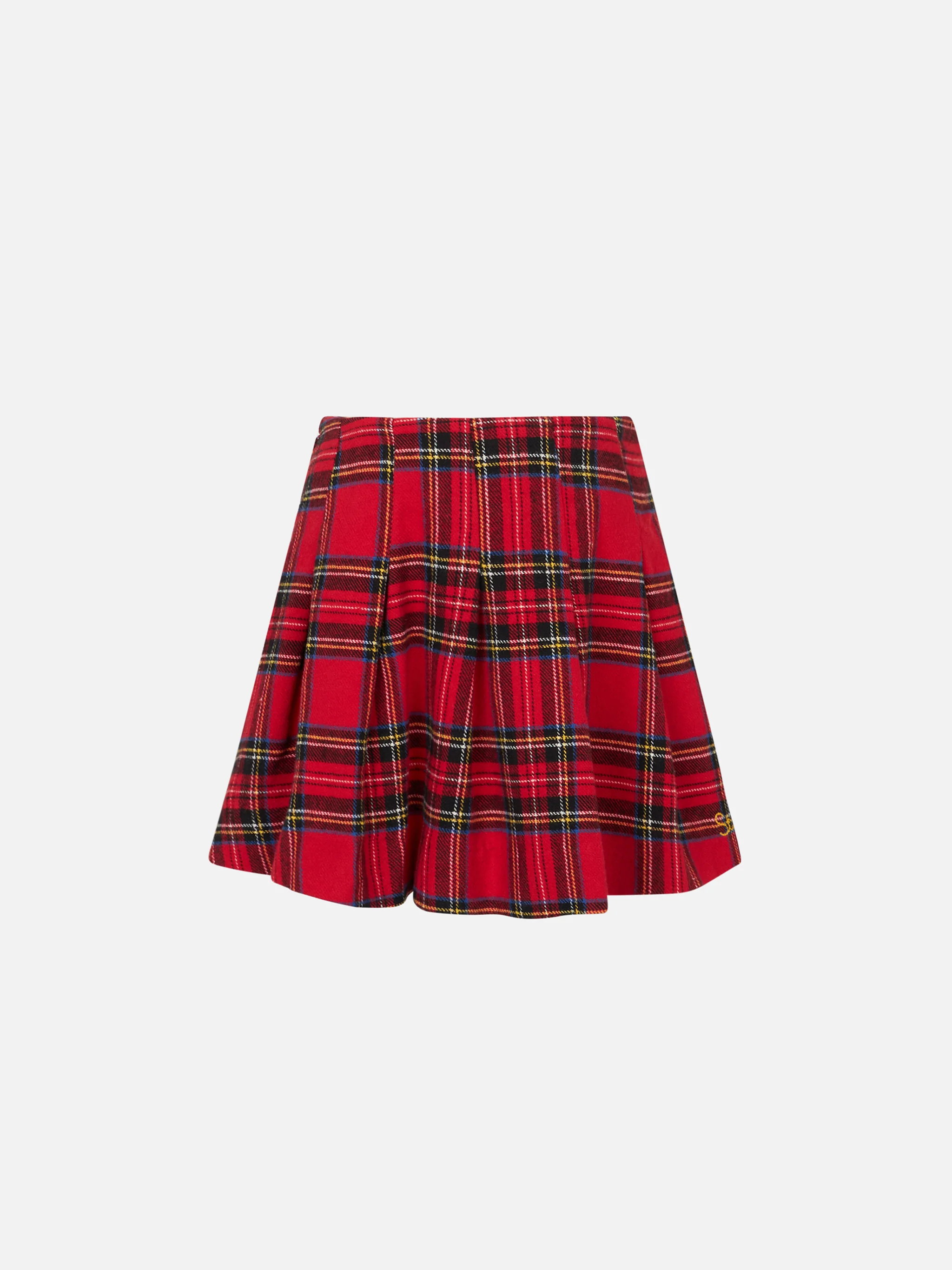 Flanellen rok met tartanprint voor meisjes