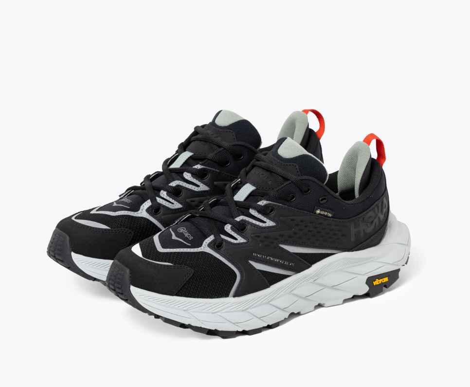 HOKA Anacapa Low GORE-TEX WTAPS Noir de jais/Gris glacier