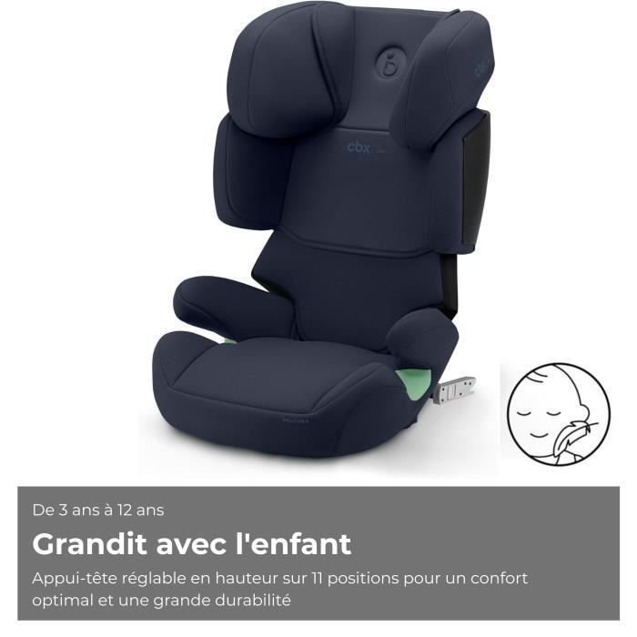 Silla de coche Cybex Solution X i-Fix - De 3 a 12 años - De 15 a 50 kg - De 100 a 150 cm - Azul