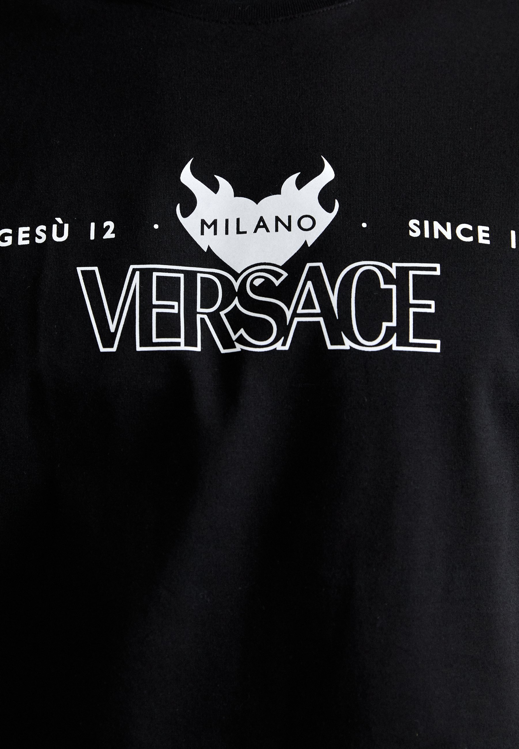 COMPACT LOGO - T-shirts med print - blackVersace