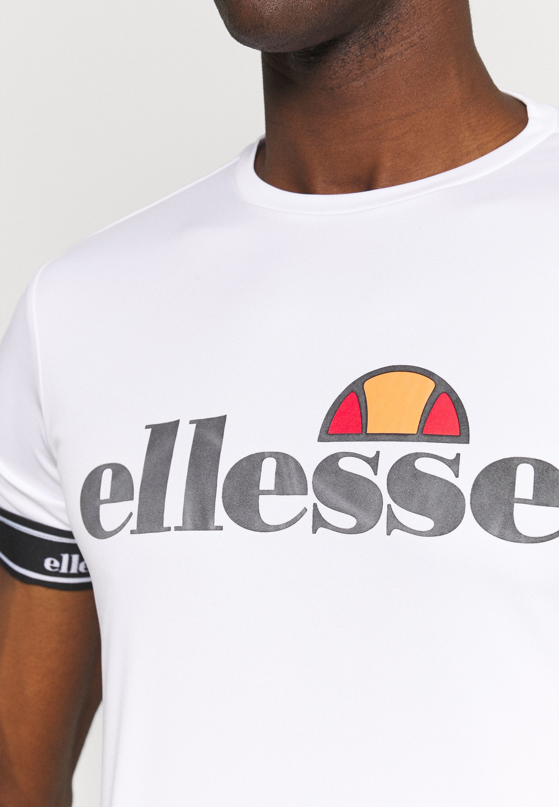 Ellesse ALENTE T-shirt - T-shirt met print - wit
