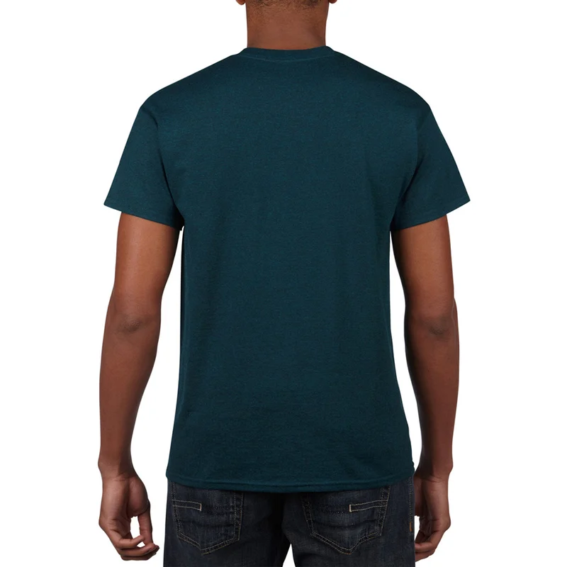  Camiseta Básica De Manga Corta Gildan zwaar katoen 100% Algodón Gordo