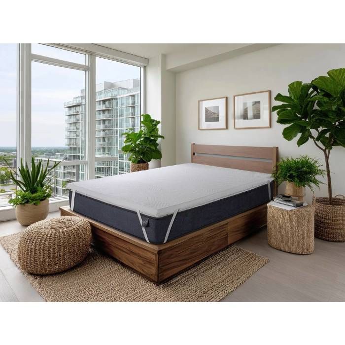 Surmatelas en mousse à mémoire de forme 090X190 cm ULISES SONHO