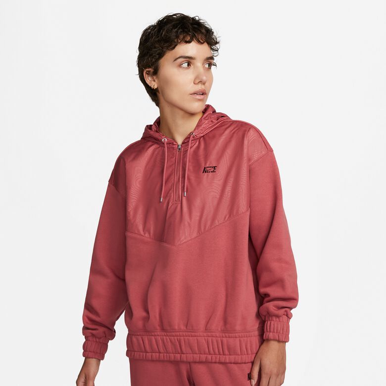 Sportswear Icon Clash 1/4-Zip Fleece Hoodie