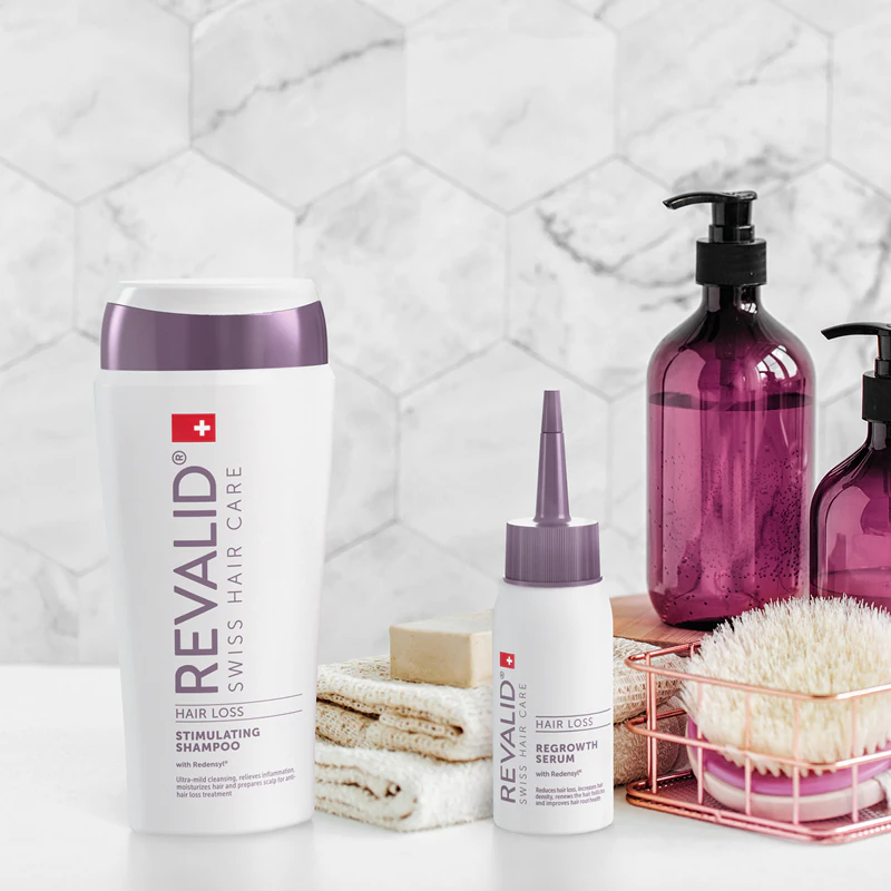 Revalid Regrowth Serum, sérum regenerador contra a queda de cabelo.