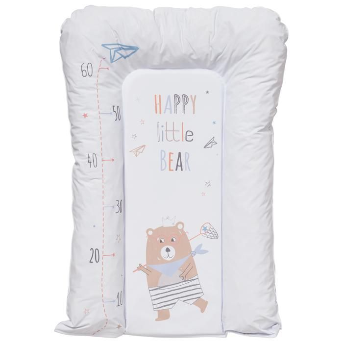 Babycalin - Matelas à langer Flocons 50x70 cm - Matelas à langer pour bébé en PVC - Little Bear