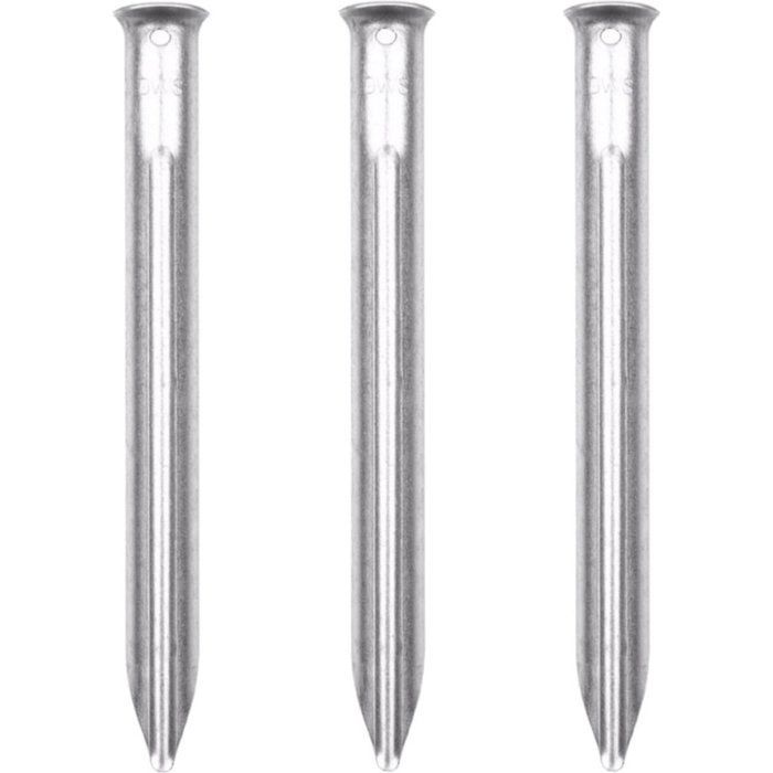 Erittäin raskaaseen käyttöön tarkoitetut telttakiilat - 20 kpl pakkaus - 24 cm - Metallia - Telttakiilat - Leirintävarusteet - Ulkoilulaatua