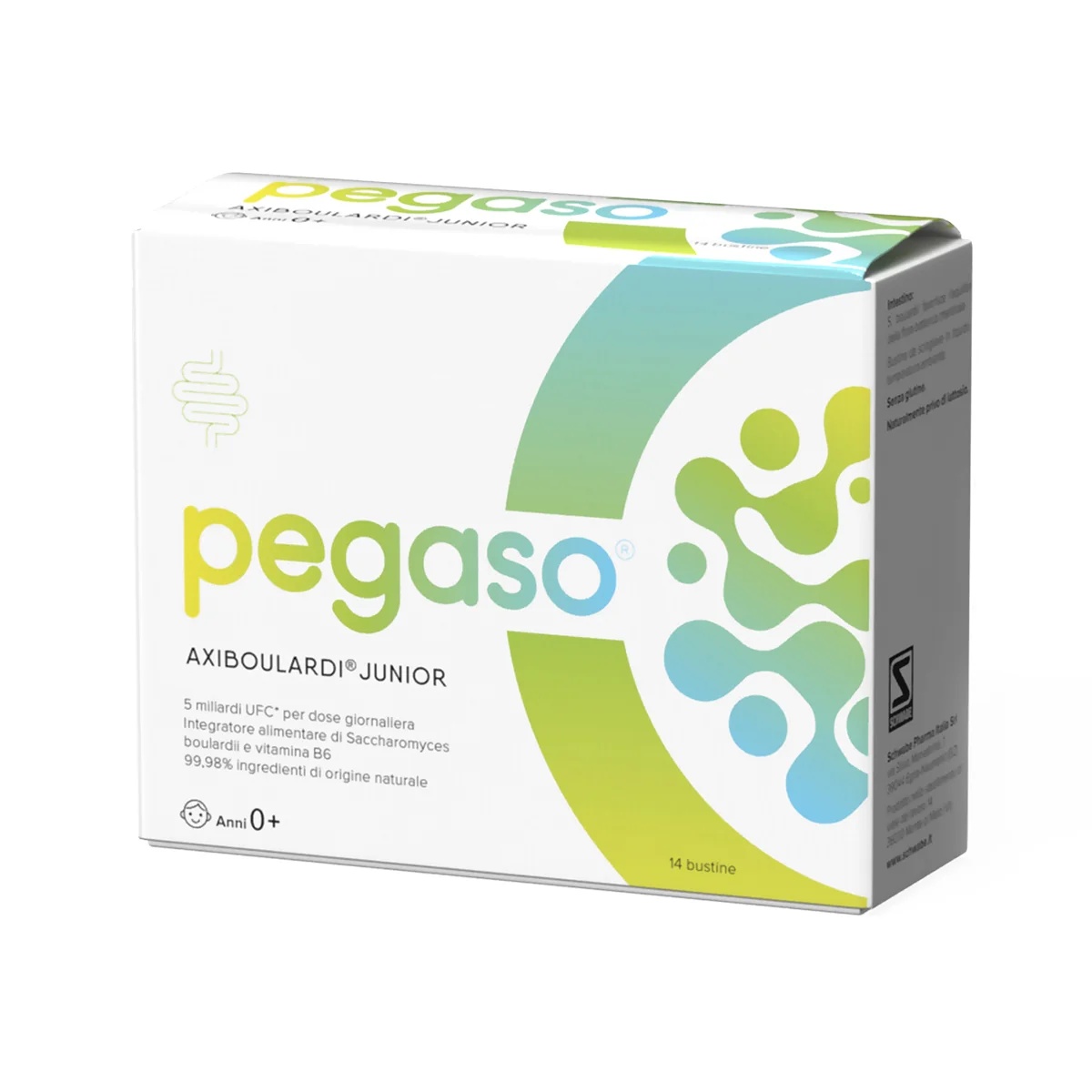 PEGASO Pegaso Axiboulardi Junior 14 sachets pour soutenir la flore intestinale