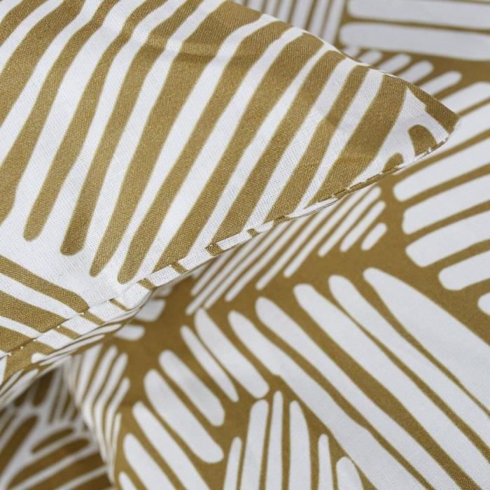 Juego de ropa de cama con cremallera - TODAY - Mawira - 108914 - 2 personas - 260x240cm - Algodón - Estampado 2.16