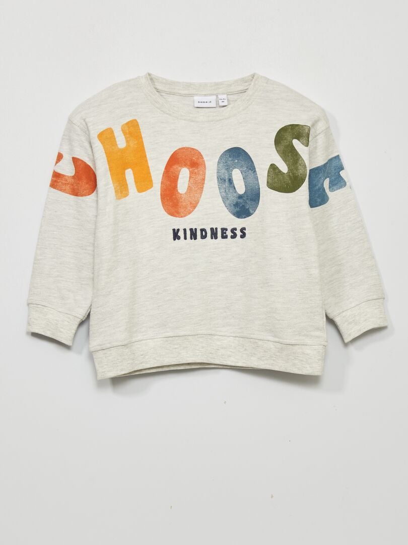 Sudadera polar - GRIS