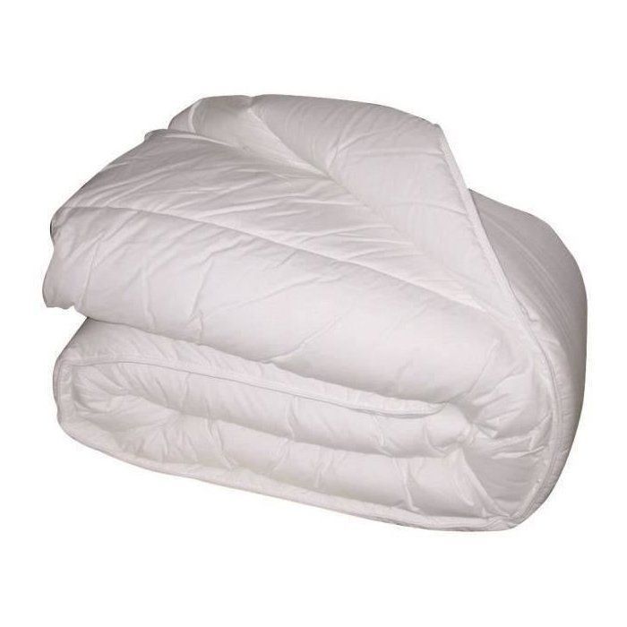 Edredón de microfibra extra cálido BLANREVE - 200 x 200 cm - Blanco