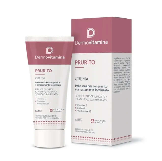DERMOVITAMINA Dermovitamina anti-jeukcrème 30 ml voor de droge en gedehydrateerde huid