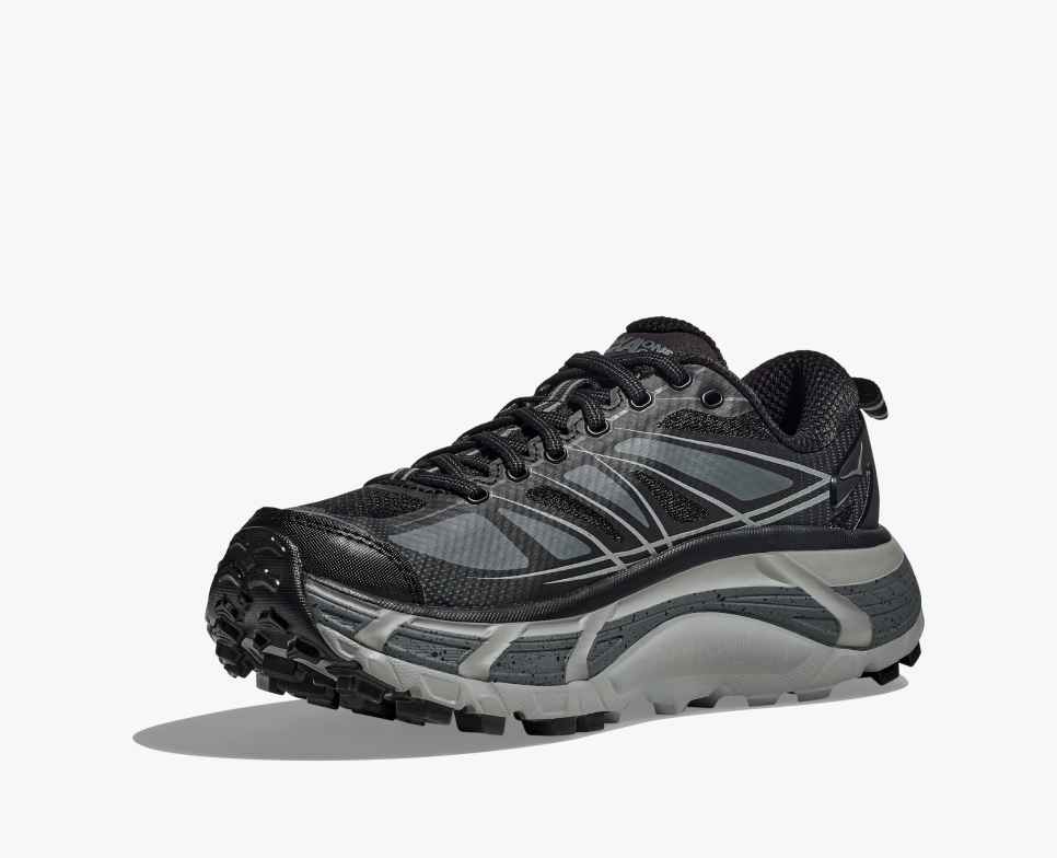 HOKA Mafate Velocidad 2 Negro/Roca Castillo